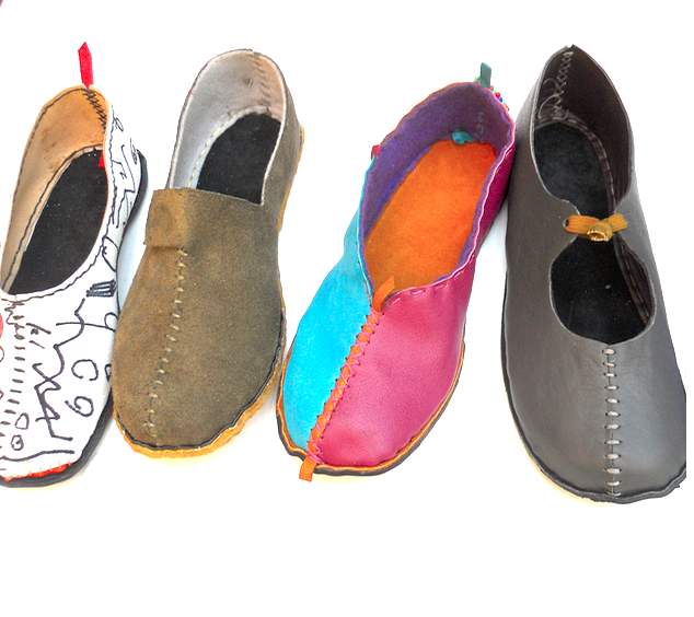 "a step in the right direction" women's shoemaking kit directions and patterns