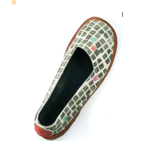 "a step in the right direction" women's shoemaking kit with pre-punched vegetable-tanned leather soles