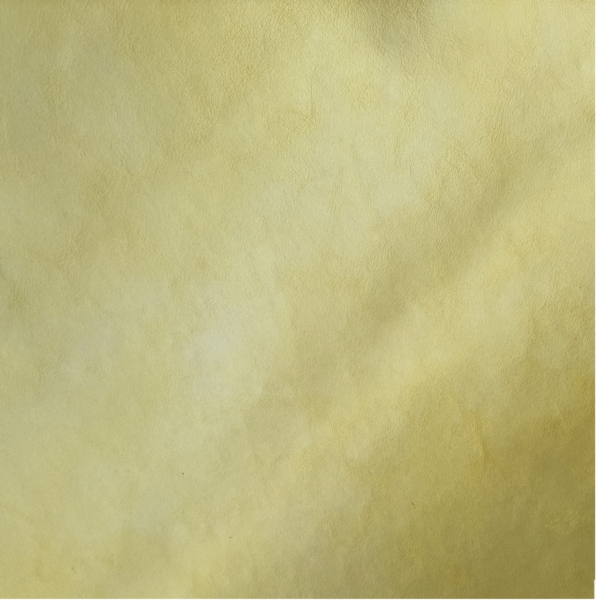 Yellow leather