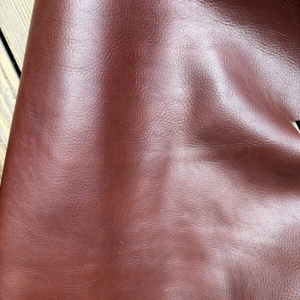 12" x 24" Rich brown 5-6 ounce leather